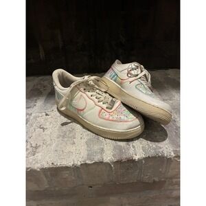 Nike Custom Icecream Hand Painted Air Force 1s  GOAT Authentication Men's Size 9